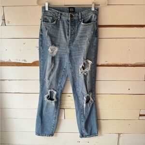 BDG high rise slim straight jeans